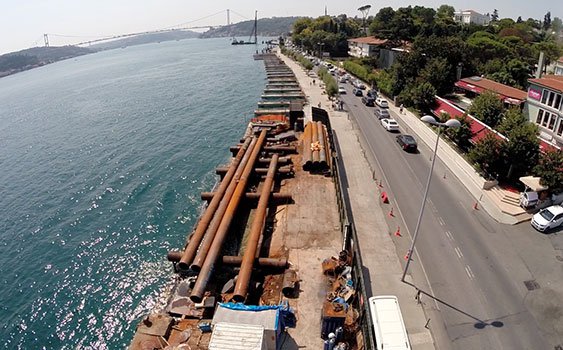 İstanbul Boğazı 8 metre daralıyor