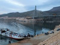 Türkiye'nin 3. büyük köprüsü yaya trafiğine açıldı